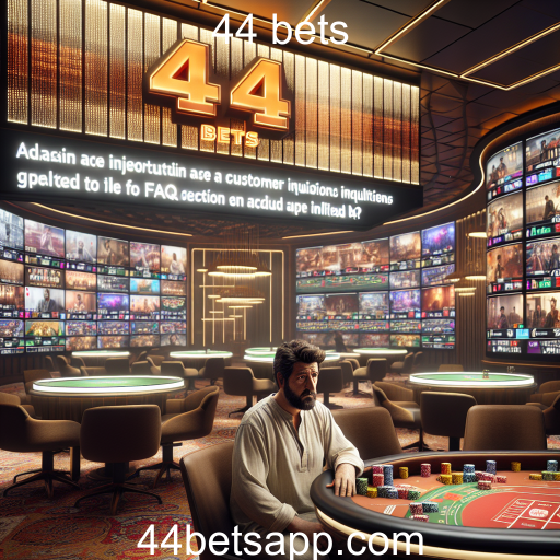 Entendendo a Seção de Perguntas Frequentes do 44 Bets